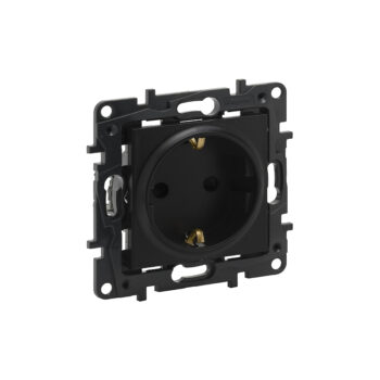 Роз. б/рамки 16А механизм NLST чёрный 863521 Legrand (10)