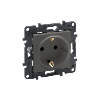 Роз. б/рамки 16А механизм NLST сталь 863421 Legrand (10)