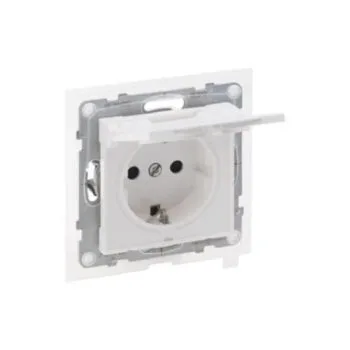 Роз. б/рамки с з/ш 16А AQUA IP44 механизм SUNO белый 721123 Legrand (10)