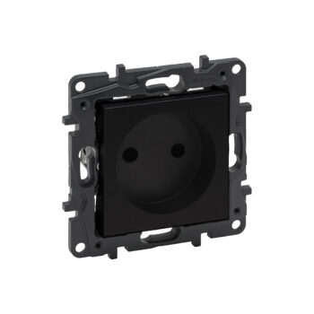 Роз. без шторок 16А механизм NLST чёрный 863519 Legrand (5)