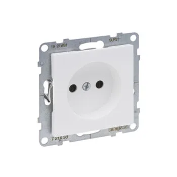 Роз. без шторок 16А механизм SUNO белый 721133 Legrand (10)