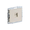 Роз. комп. RJ45 кат.5E б/рамки "BRITE" бежевый (1/100)