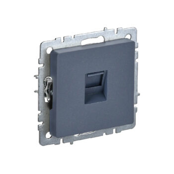 Роз. комп. RJ45 кат.5E б/рамки "BRITE" маренго (1/100)