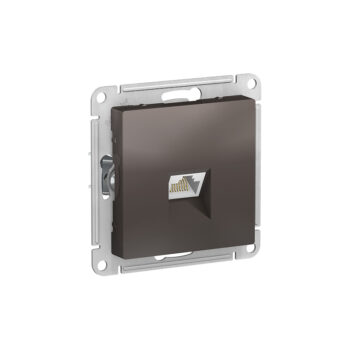 Роз. компьютерная RJ45, кат. 5Е, механизм, мокко "ATLAS"