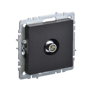 Роз TV оконечная  б/рамки "BRITE" чёрный (1/100)