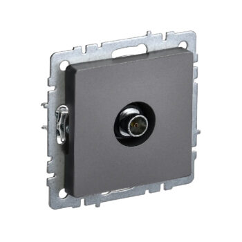 Роз TV оконечная  б/рамки "BRITE" сталь (1/100)