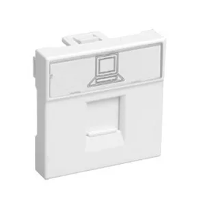 Розетка информационная RJ-45 UTP кат.5е,2 модуль РКИ-20-00-П ПРАЙМЕР (100)