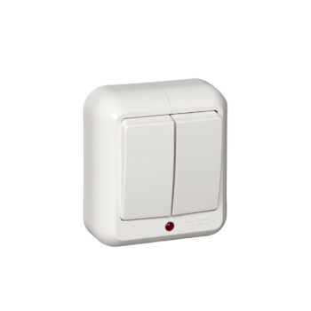 S242 2кл.инд  о/у 6А IP20  "Прима" ВА 56-007-б (130) !!!