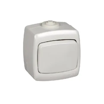 S283 о/у. 6А IP44 "Рондо" ВА 66-102Б-би переключатель (10/60) !!!