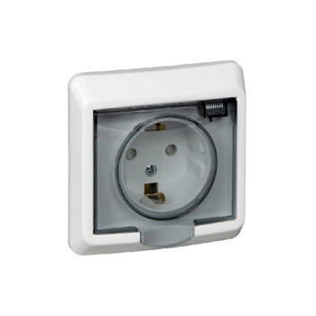 S310  Розетка IP44 с/у, з/к, з/ш ЭТЮД РС16-044В (120)