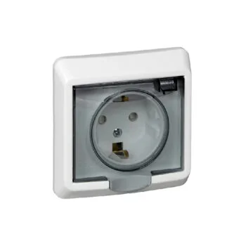 S310 Розетка IP44 с/у, з/к, з/ш ЭТЮД РС16-044В (120)