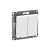 S4100 Выкл. AQUA 2 кл 10А мех. IP44 "ATLAS" БЕЛЫЙ ATN440151   (20) NEW