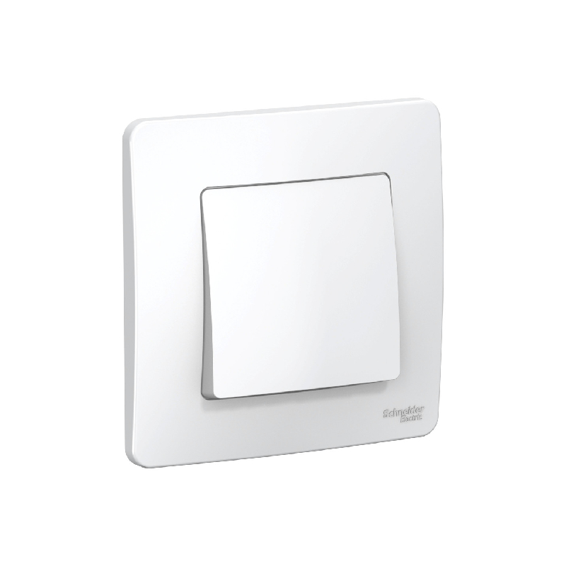 S414 Выкл 1 кл  с/у 6А 250B "BLANCA" белый BLNVS006101 (60)