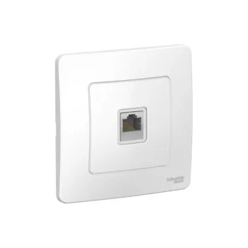 S434 Роз с/у компьютерная RJ45 кат.5Е "BLANCA" белый BLNIS045001 (60)