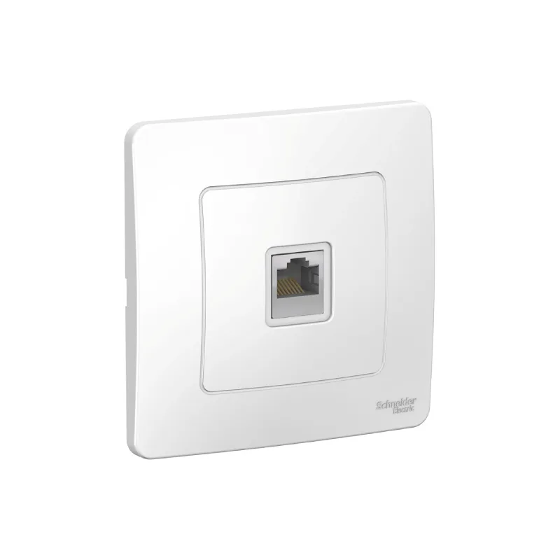 S434 Роз с/у компьютерная RJ45 кат.5Е "BLANCA" белый BLNIS045001 (60)