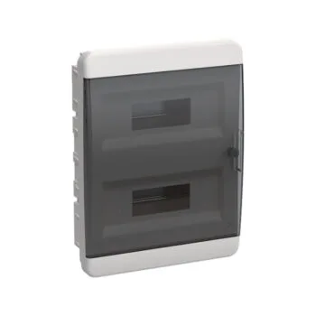 ЩРВ-П 24 черн. прозр. дверь IP41 TEKFOR IEK