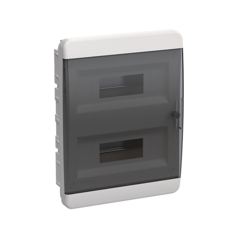 ЩРВ-П 24 черн. прозр. дверь IP41 TEKFOR IEK