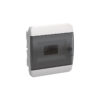 ЩРВ-П  8 черн. прозр. дверь IP41 TEKFOR IEK