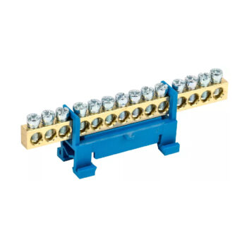 Шина "N" нулевая 6х9мм комб с изол "Стойка" ШНИ 14С IEK (20)