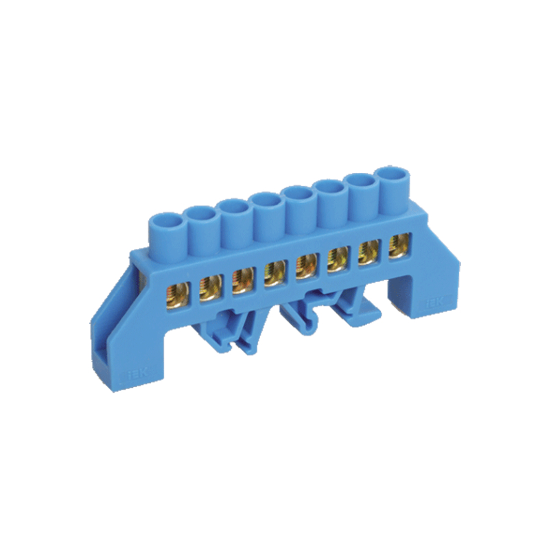 Шина "N" нулевая 8х12мм комб с изол "Стойка" ШНИ  8 КС IEK (20)