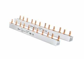 Шина соединительная PIN (штырь) 3ф 63А (22см) UNIT (10)