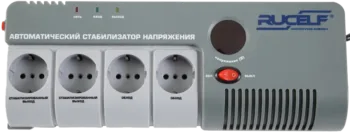 Стабилизатор SRW-1000-D (1,1кВА) H/1 фазн.релейный настенный RUCELF (1)