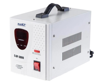 Стабилизатор СтАР-3000 (3кВА) H/1 фазн.релейный напольный RUCELF (1)