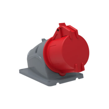 Стационарная розетка  ССИ-124 32А-6ч/380-415В 3Р+РЕ IP44 MAGNUM IEK E-PRO