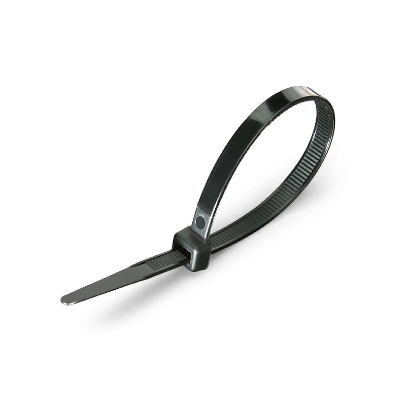 Стяжки нейлоновые КСС 9*550 ч (100шт) 80007 Fortisflex КВТ NEW