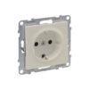 SUNO Силовая розетка 2К+З 16А 250В.Винтовые зажимы. Цвет "Слоновая кость" Legrand E-PRO
