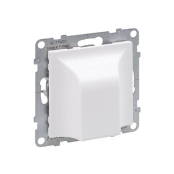 SUNO Вывод кабеля с лицевой панелью. Без клемм. Цвет "Белый" Legrand E-PRO