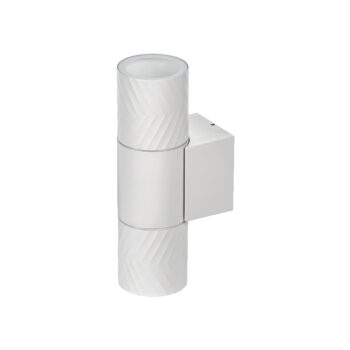 Светильник уличный 5108 настенный 2хGU10 IP65 белый IEK