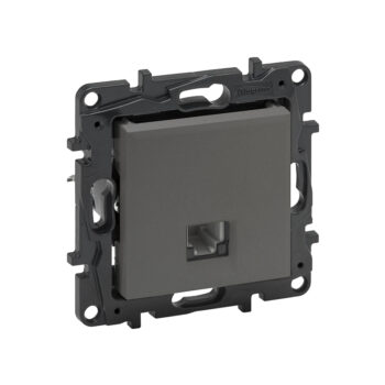 Телефонная роз. RJ11 механизм б/рамки NLST сталь 863455 Legrand (5)