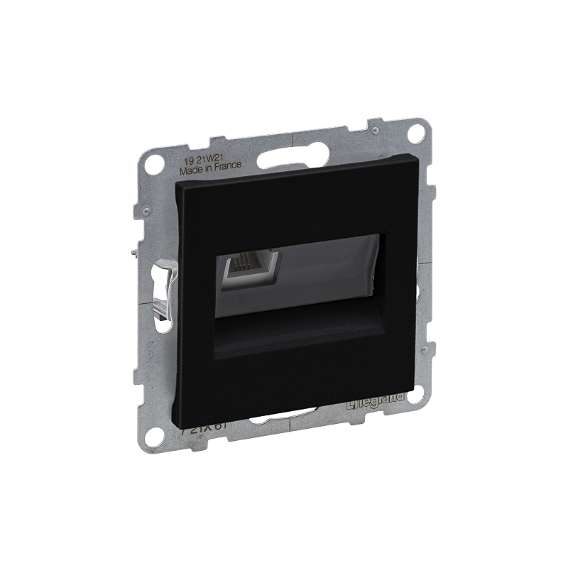 Телефонная роз. RJ11 механизм б/рамки SUNO антрацит 721461 Legrand (5)