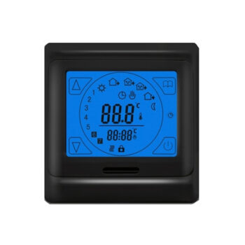 Терморегулятор Е91 чёрный NEW