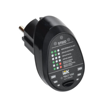 Тестер розеток  розеток ST02D ARMA2L 5 IEK (100) NEW