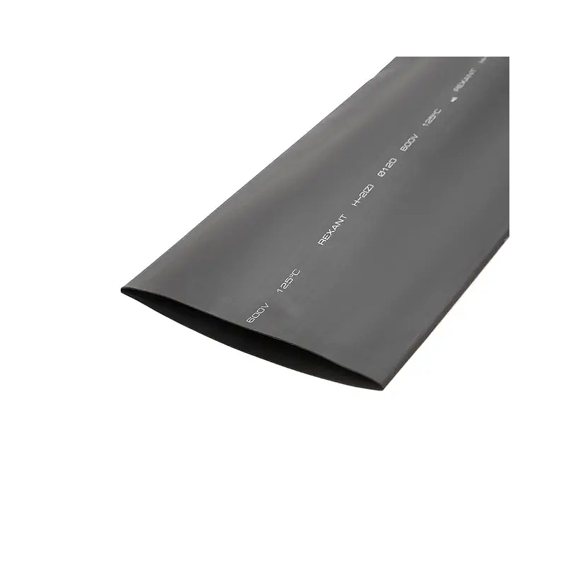 Трубка ТУТ нг 120,0/60,0мм, черная, (1м/10 шт) REXANT 25-0120