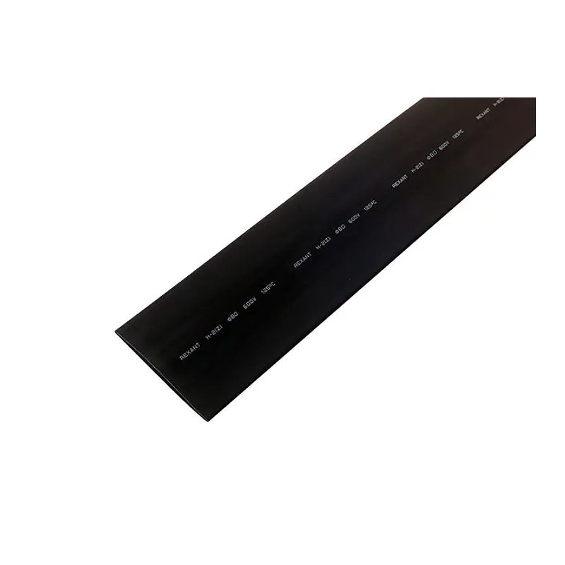 Трубка ТУТ нг 80,0/40,0мм, черная (1м/10 шт) REXANT 25-0080