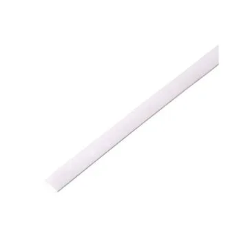 Трубка ТУТ нг 8,0/4,0мм, белая(1м/50 шт) REXANT 20-8001