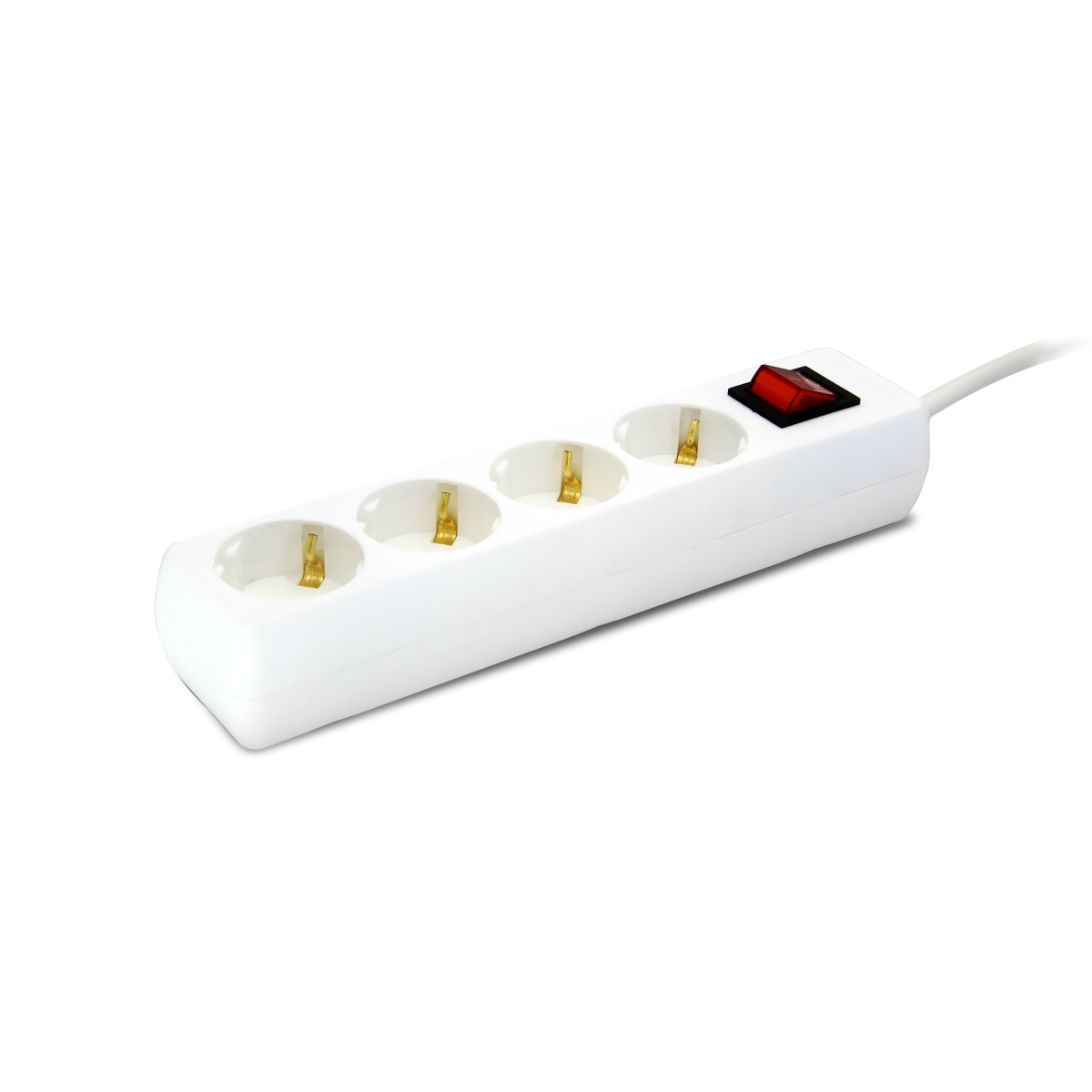 Удлинитель (4места 2р+pe+выкл 5м. 3х1мм2 16A/3,5кВт/220В) UNIT (20) NEW