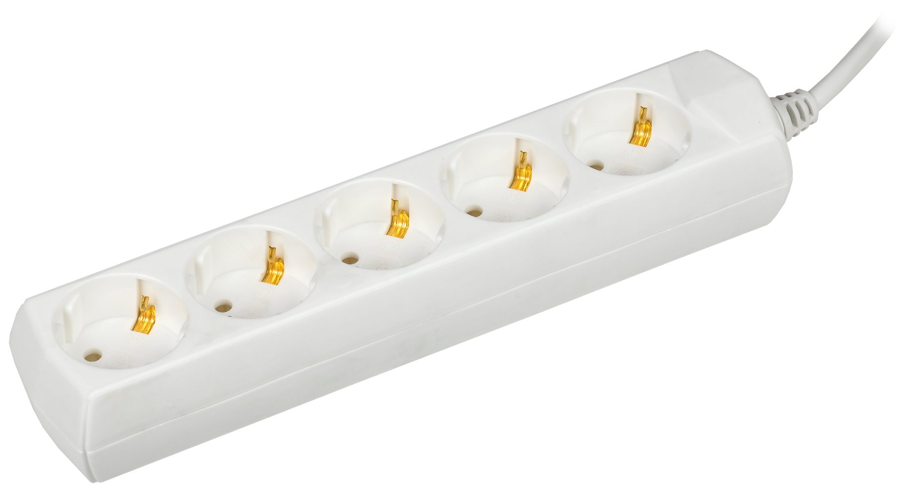 Удлинитель У05 5 мест 2P+PE/1,5м 3х1мм2 10А/250В Generica E-PRO