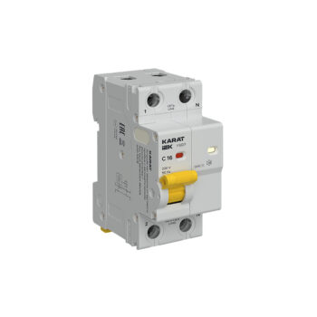 УЗДП c авт. выкл. 1P+N C 16A KARAT IEK