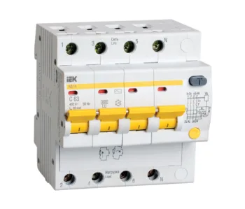 УЗО АД 14 (4ф) 16А IEK (3/24)