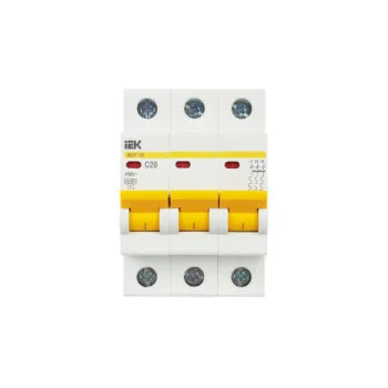 ВА47-29 (3ф) 20А IEK (4/48)