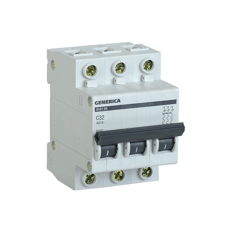 ВА47-29 (3ф) 32А GENERICA (4/48) !!!