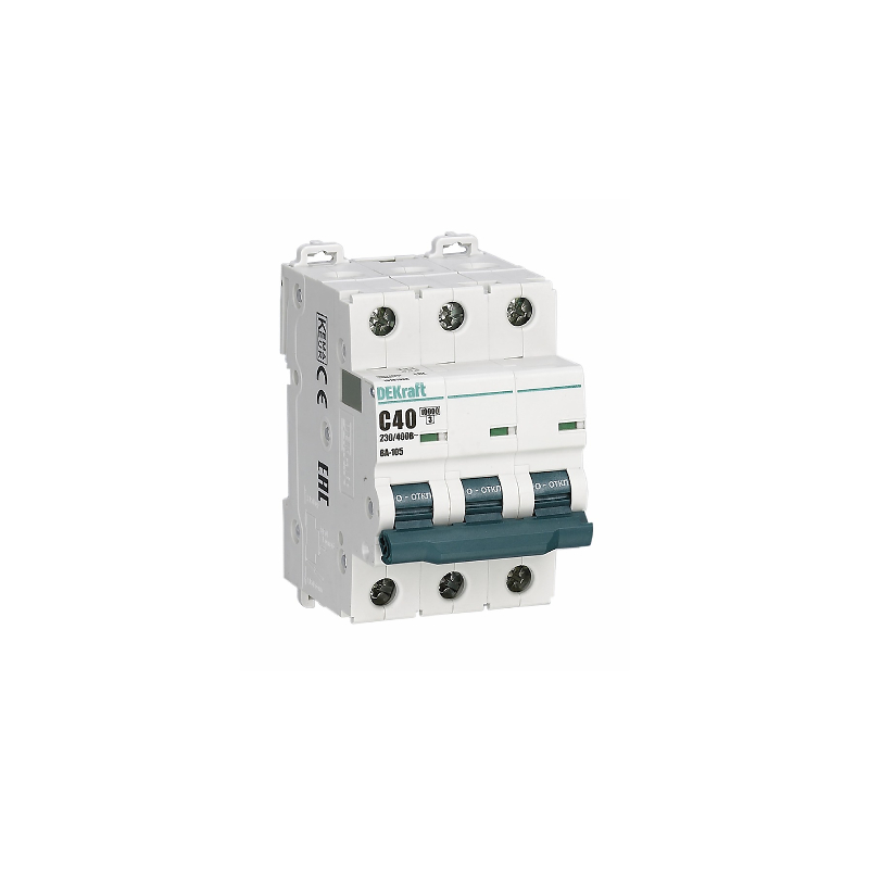 ВА 101 3P 10А 4,5кА B DEKraft