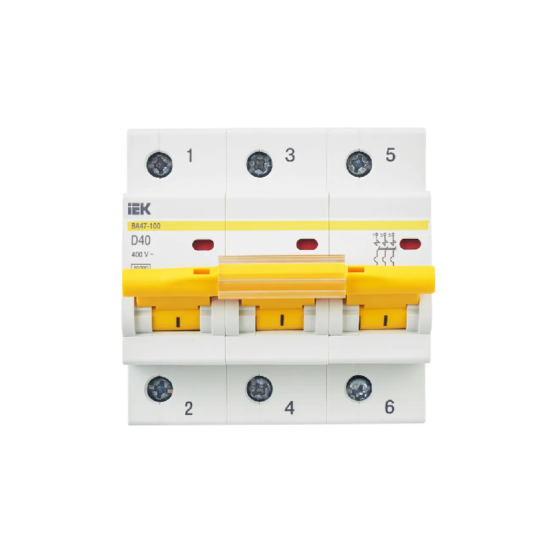 BA 47-100 (3ф) 40А х-ка D IEK (4/40) E-PRO