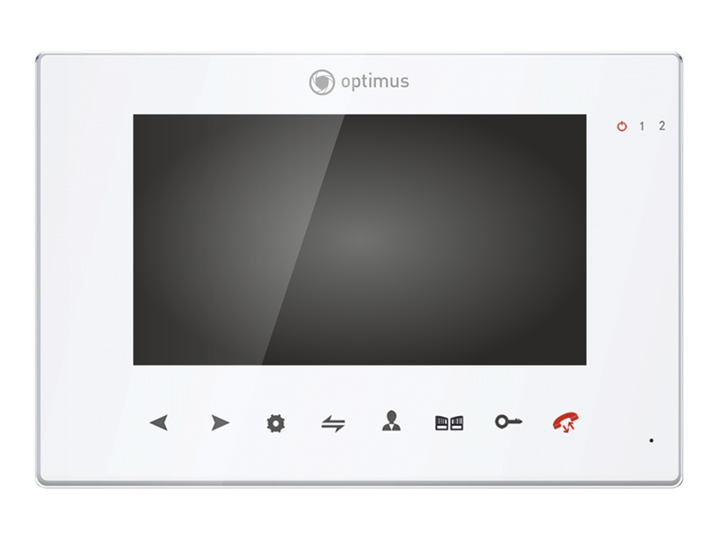Видеодомофон 7" TFT LCD 300сек. 225х151х23мм Optimus VMH-7.1 NEW