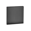 Выкл. 1 кл 10А с/у QUATTRO ULTIMA BLACK UNIT (10)
