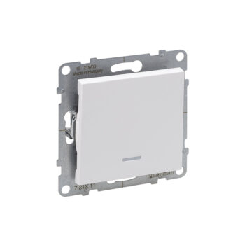 Выкл. 1-кл. с инд. 10А б/рамки, авт.клеммы, SUNO белый 721111 Legrand (5)